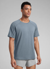 Lightweight Quick Dry Short Sleeves Crew Neck