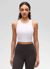 Butterluxe High Neck Built in Bra Tank