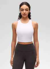 Butterluxe High Neck Built in Bra Tank