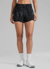 Feathery-Fit Soft 2 in 1 High Rise Shorts 3''