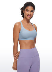Nakedfeel Low Cut Strappy Bra (8 Straps)