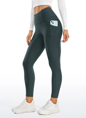 Thermal Fleece Lined Pocket Legging 25''