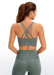 Butterluxe High Neck Strappy back Bra