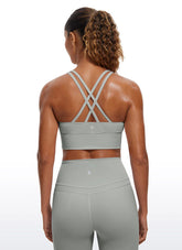 Nakedfeel Longline Criss Cross Back Bra