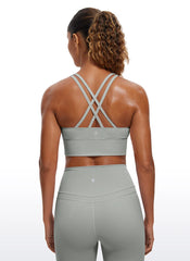 Nakedfeel Longline Criss Cross Back Bra