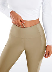 Thermal Fleece Lined Pocket Legging 28''