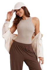 Ribbed High Rise Pocket Sweatpant 30.5"