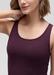 Butterluxe Double Lined Scoop Neck Tank