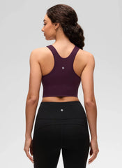 Butterluxe High Neck Built in Bra Tank