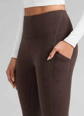Water Resistant Fleece Lined Pocket Legging 28"