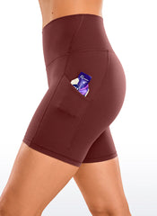 Butterluxe Pocket Yoga Shorts 5''