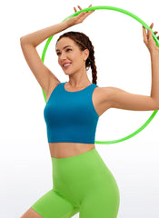 Butterluxe High Neck Built in Bra Tank