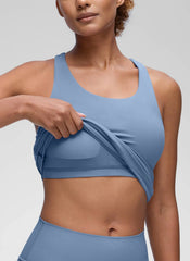 Butterluxe Waist Length Built in Bra Tank