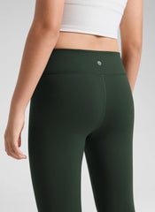 Girls Matte Thermal Fleece Lined Legging