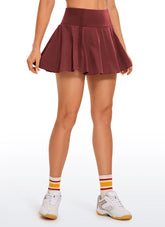 Feathery-Fit High Waist Tennis Skirt 13''