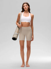 Butterluxe Scoop Neck Open Back Sports Bra