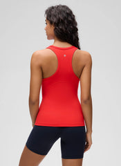 Butterluxe Waist Length Racerback Tank