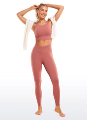 Butterluxe V Cross Waist Legging 28''