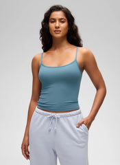 Butterluxe Double Lined Adjustable Strap Tank