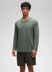 Pima Cotton Pro Long Sleeves Round Neck