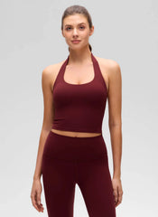 Butterluxe Built in Bra Halter Tank