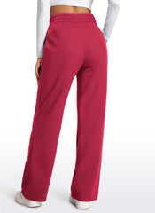 Fleece Lined Straight Leg Sweatpant 30''