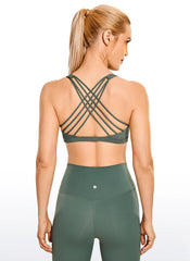 Nakedfeel Low Cut Strappy Bra (8 Straps)