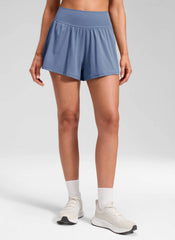 Softretch Flowy 2 in 1 Pocket Shorts