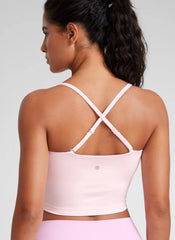 Butterluxe Built in Bra Adjustable Strap Tank