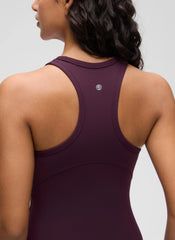 Butterluxe Waist Length Racerback Tank