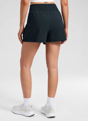 Feathery-Fit Soft Pocket Shorts Linerless 3''