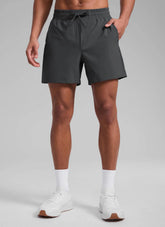 Feathery-Fit Workout Shorts 5''- Linerless