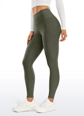 Thermal Fleece Lined Pocket Legging 28''
