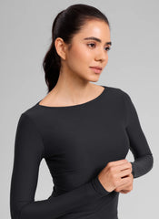 Cloudweight Boat Neck Long Sleeve