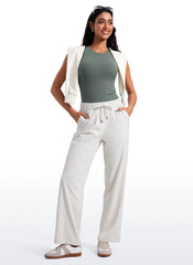 Butterluxe Built in Bra Scoop Neck Tank