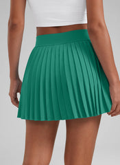Feathery-Fit Soft High Rise Pleated Skirt 14''