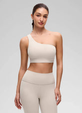 Butterluxe One Shoulder Sports Bra