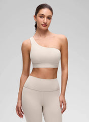 Butterluxe One Shoulder Sports Bra