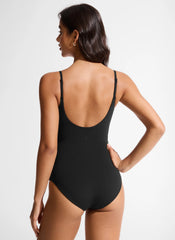 Nexfeel Scoop Neck One Piece Swimsuit