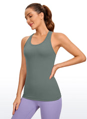 Butterluxe Racerback Hip Length Tank