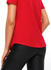 Pima Cotton Round Neck Short Sleeve