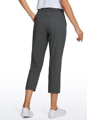 Stretch Cropped Pocket Pant 23''
