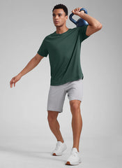 Lightweight Quick Dry Short Sleeves Crew Neck