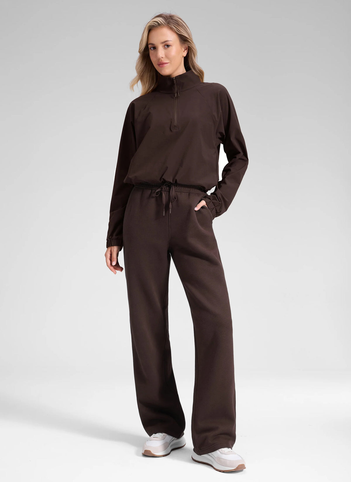 Fleece Straight Leg Lined Sweatpant 32''
