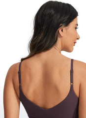 Brushed Nakedfeel Longline Adjustable Bra