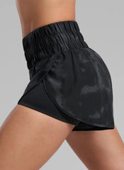 Feathery-Fit Soft  2 in 1 High Rise Shorts 3''