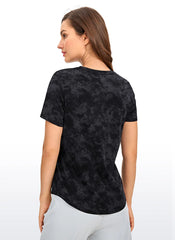 Pima Cotton Round Neck Short Sleeve