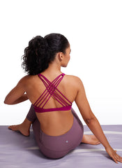 Nakedfeel Low Cut Strappy Bra (8 Straps)