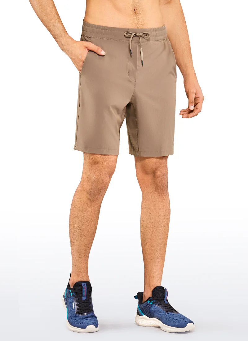 Feathery-Fit Linerless Athletic Shorts 9''