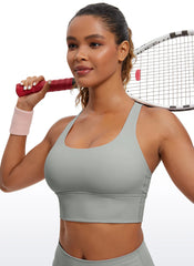 Nakedfeel Longline Criss Cross Back Bra